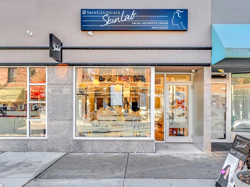 SkinLab Providence office front view.